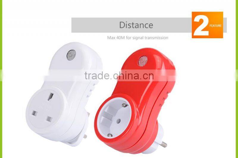 Wireless super home automation remote control switch socket plug for home usage to save the energy protect the enviroment