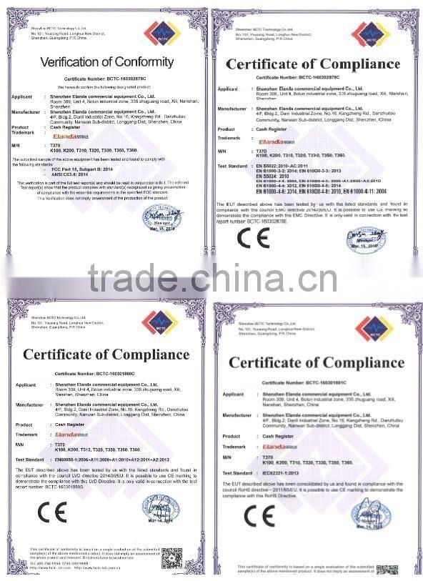 Multifunctional touch screen ordering system for wholesales