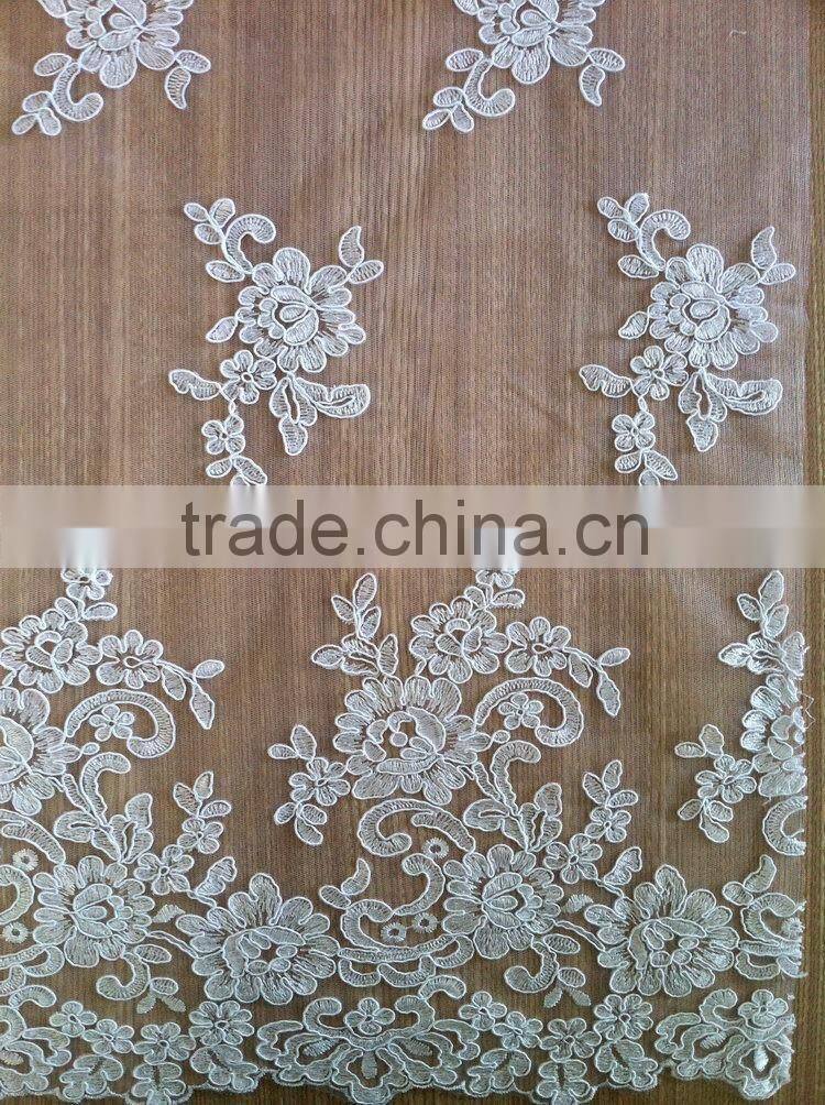 Designer hotsell corded bridal lace