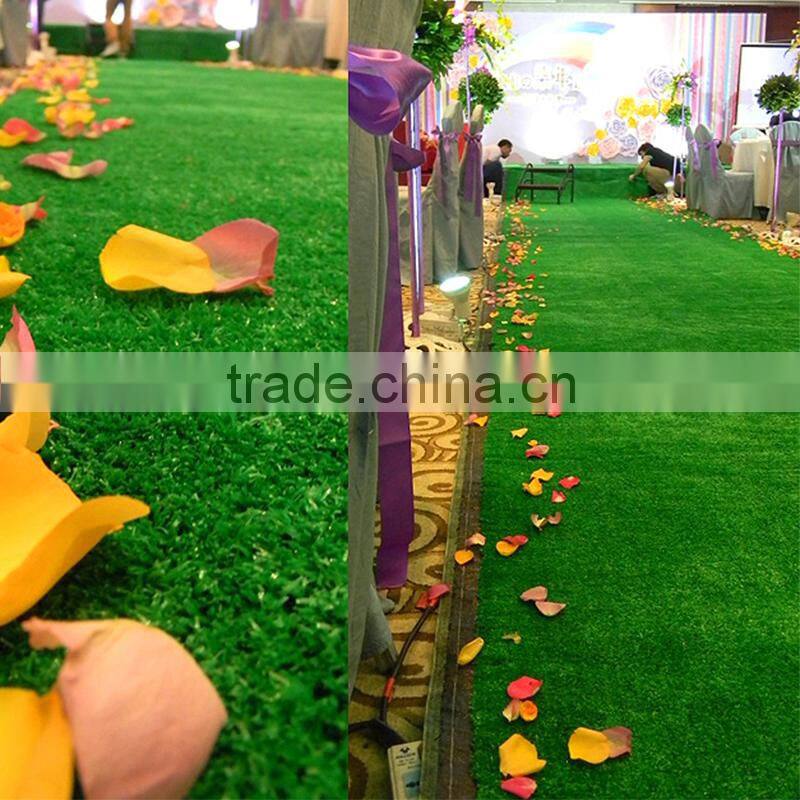 Chinese Cheap Artificial grass for wedding landscape