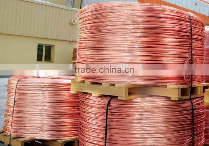 High quality and low price ISO certificated 6mm copper wire