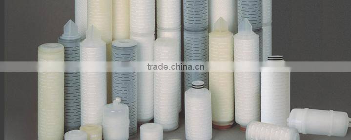 Stainless steel cartridge filter cartridge for water purification systems