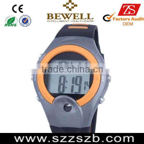unisex digital calrorie watch,heart rate watch ,chronograph wathes pulse tested watch health watch