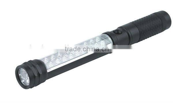 aluminum work flashlight for auto inspection or outdoor