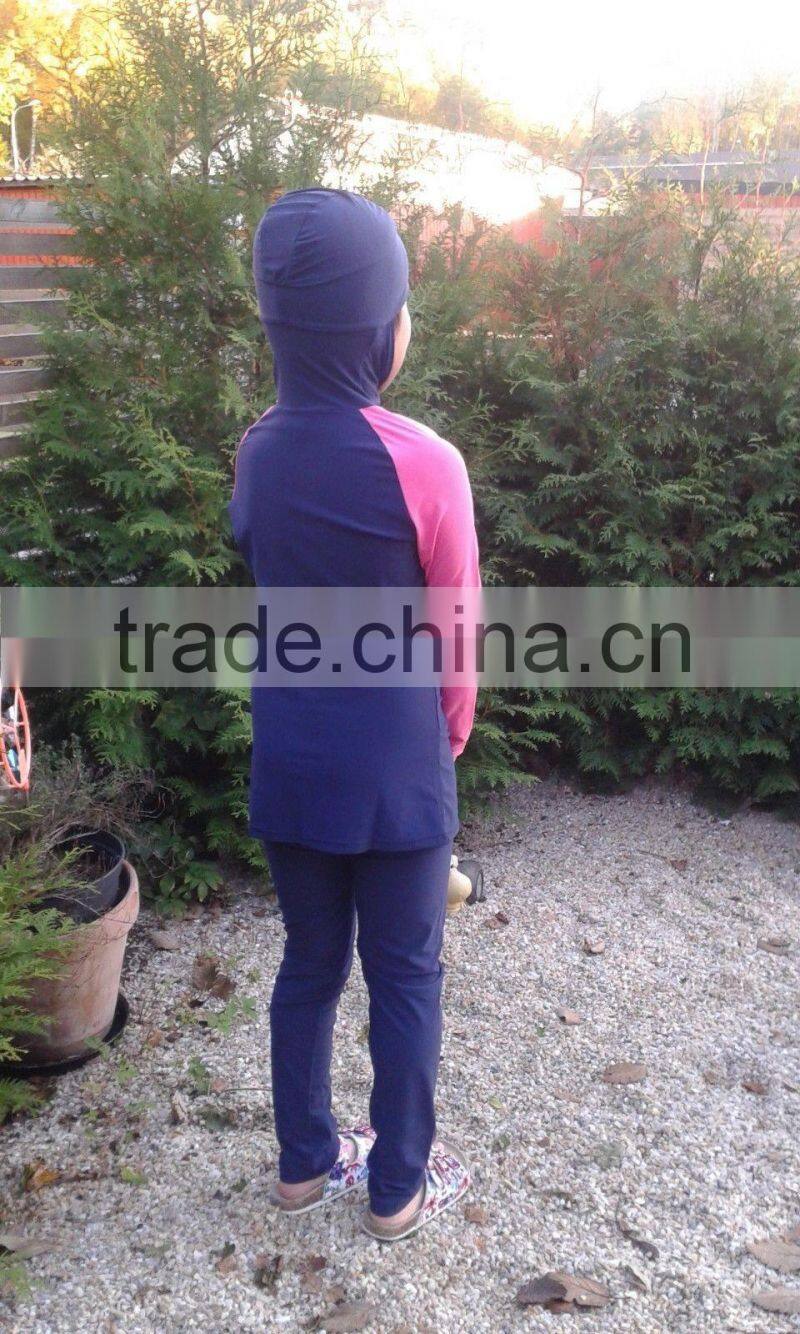 Mid-east Islamic clothes Swimwear Baby Dress