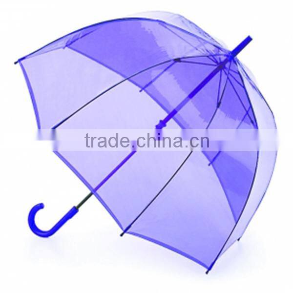 Wholesale high quality PVC cover with flower border poe umbrella