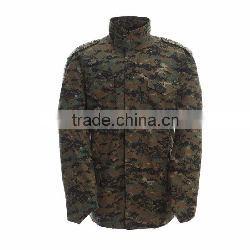 Wholesale Breathable Waterproof woodland winter men jacket