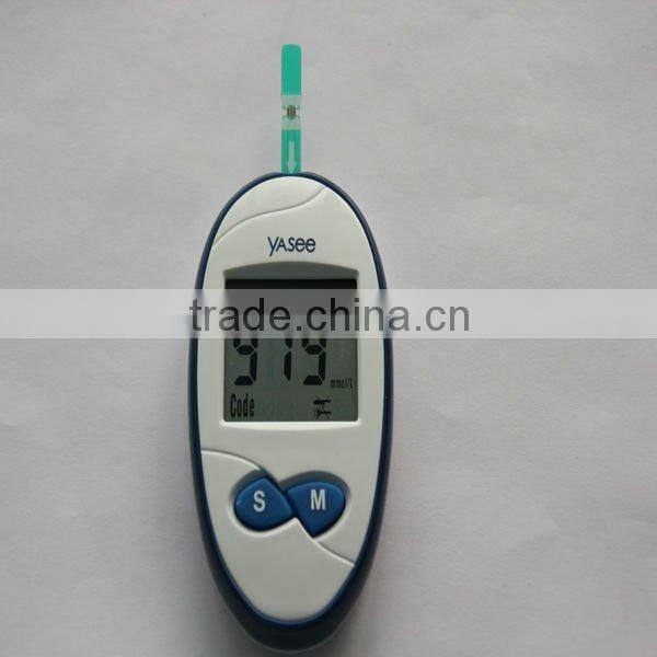 home and hospital use no code blood glucose meter Yasee