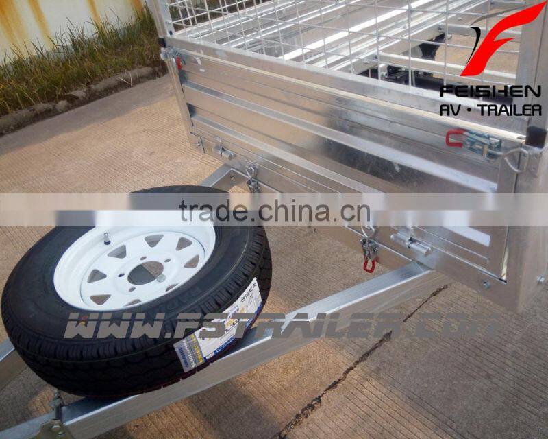2015 Hot dipped galvanized tandem cage trailer TC85