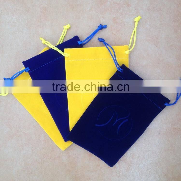 Fashion velvet/suede bag for perfume