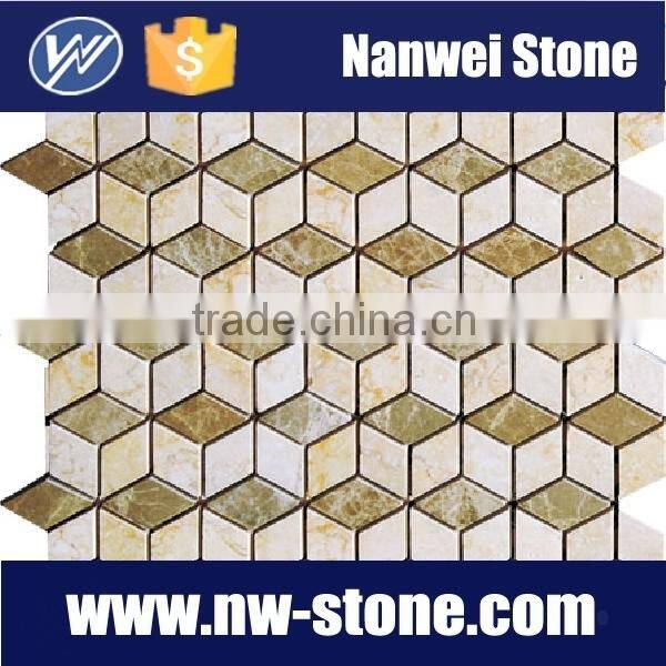 3D mosaic tiles,stone mosaic tiles,marble mosaic