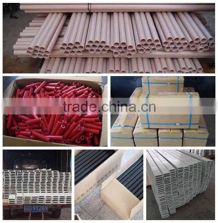 FRP pipeline pulling Conduit snake rod , Fibreglass Drainer, fiberglass pipe producing frp fiberglass tubes