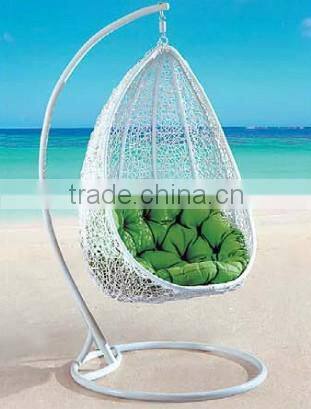 modern patio garden furniture teardrop swing chair