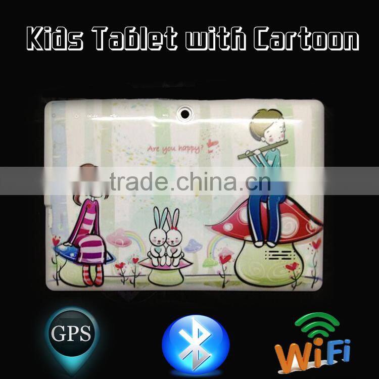 7 Inch Dual Core Android 4.4 children's Tablet PC with Bluetooth GPS and WIFI