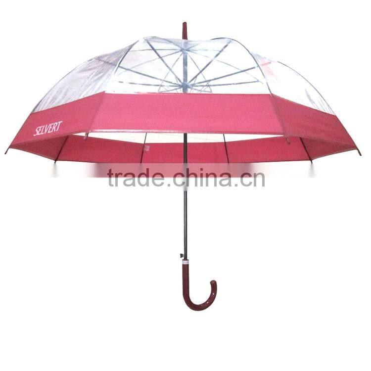 2016 PVC POE EVA apollo TRANSPARENT UMBRELLA