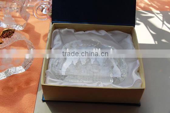 Crystal Ice House for Crystal Gift Souvenir Home Decoration