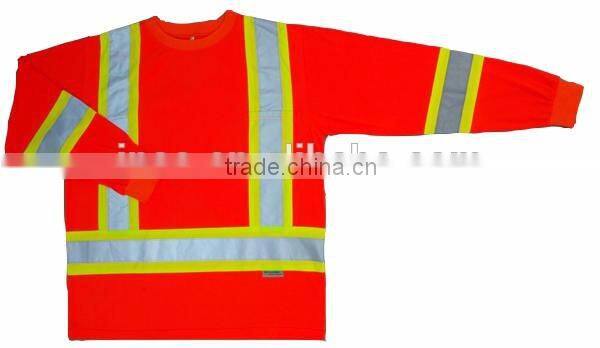 two-tone safety polo shirt 2016 hi vis reflective tape cotton shirt hi vis safety shirts