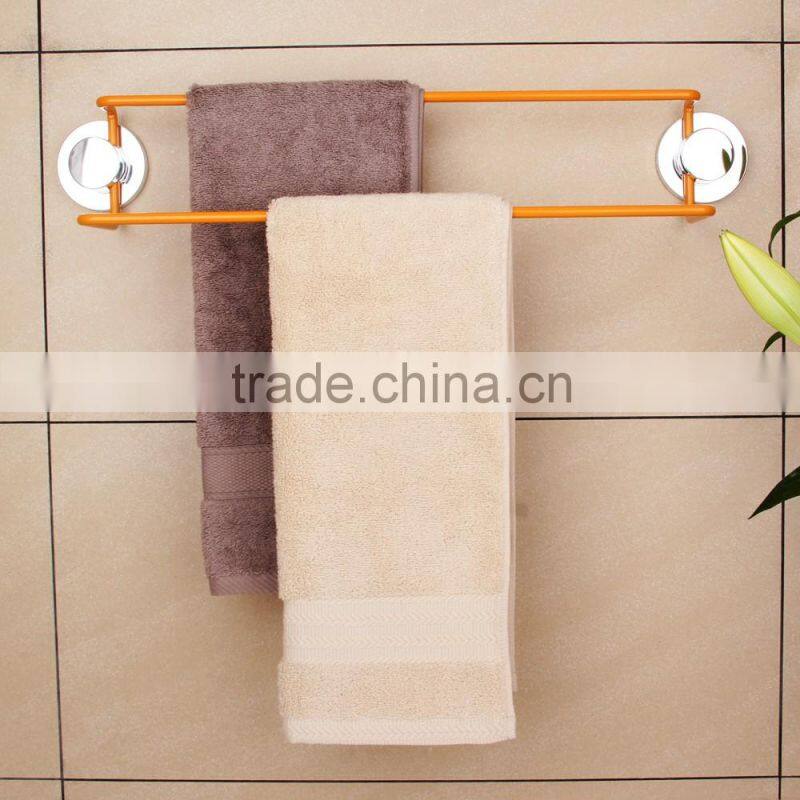 Bathroom sanitary metal/iron single/double towel pipe holder hanger