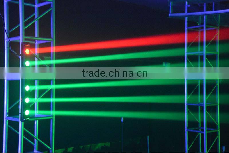 2014 new led efffect light 6x10w RGBW Cree beam light