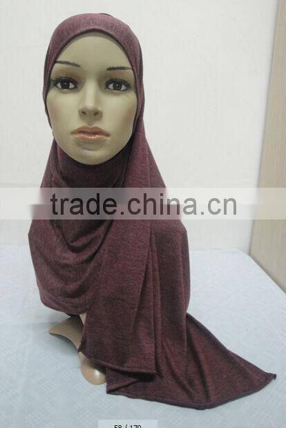 JL057 latest soft cotton muslim hijab scarf