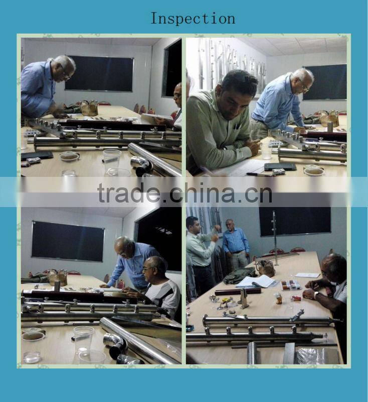 outdoor glass balustrades system for balcony