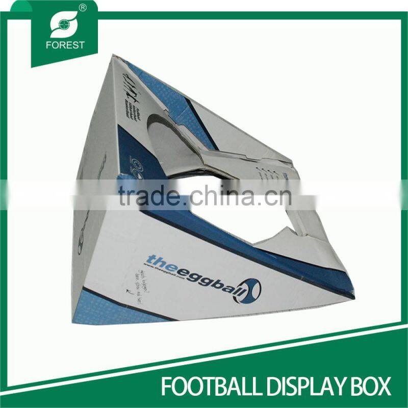 WHITE PAPER CARDBOARD DISPLAY BOX