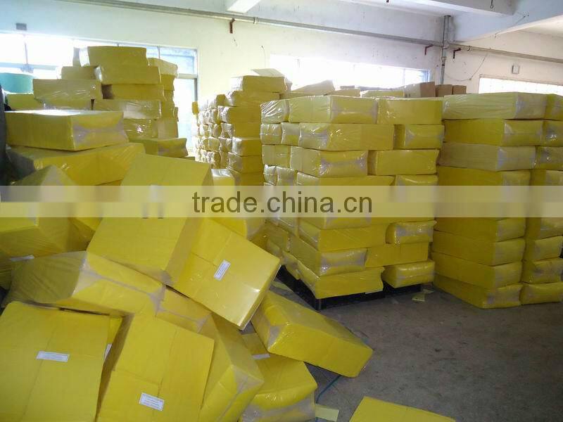Yellow needle punched non-woven cleaning cloth fabric rolls