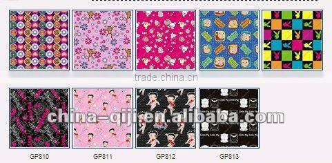 65% polyester 35% cotton printed canvas print