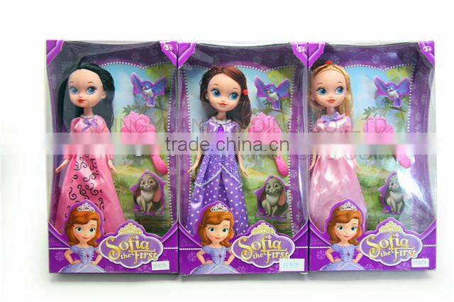 2015 HOT SELL 15 Inch Skiing flashing doll with music foot and hand can move