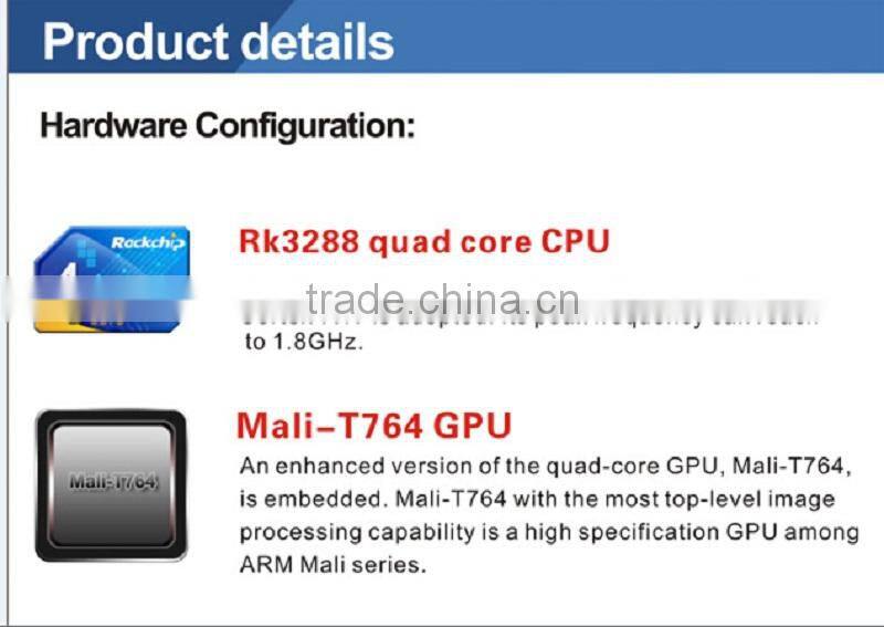 CS4K RK3288 CS4K Android 4.4 TV BOX RK3288 CPU Quad Core 4K TV Box with karaoke and microphone