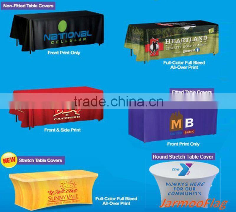 custom free design restaurant table cloth