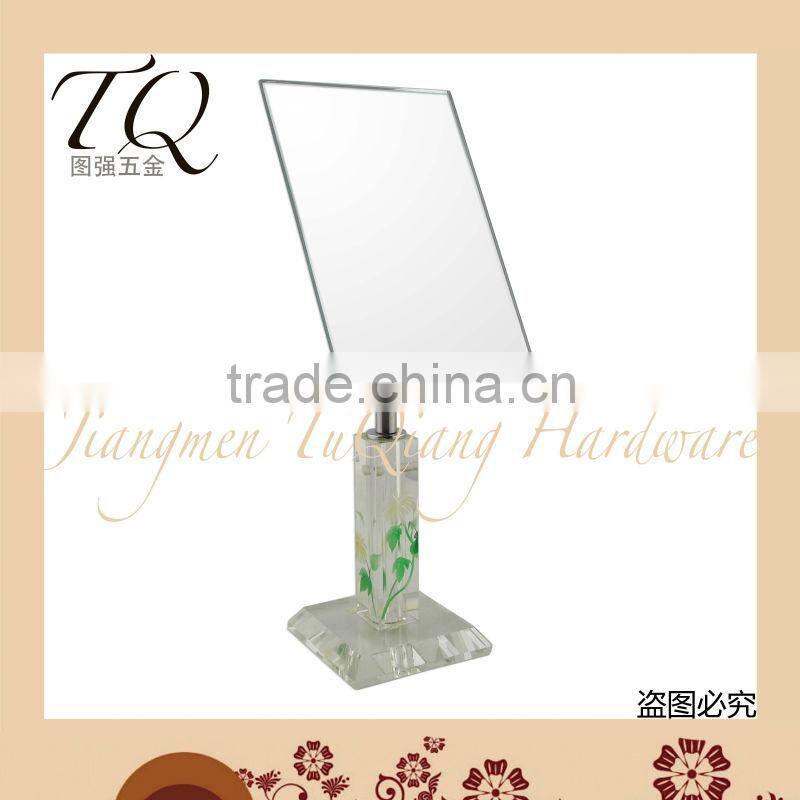 square single sided crystal mirror