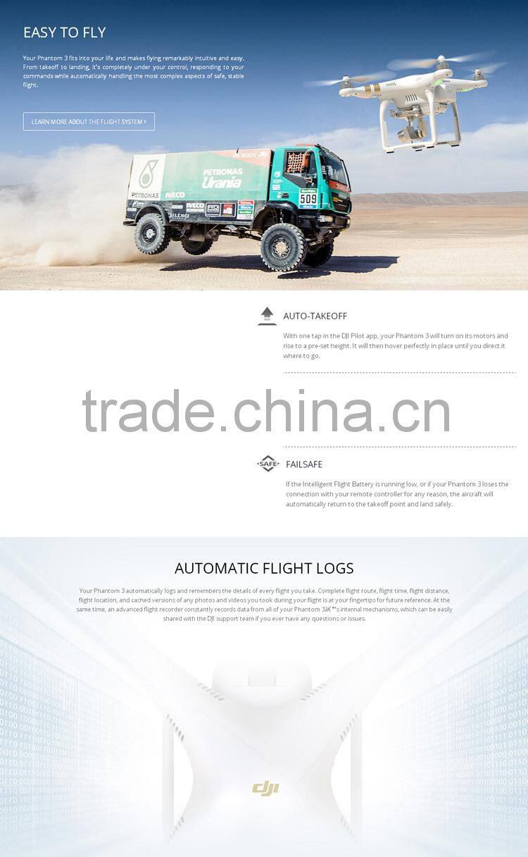 2.4G rc dji phantom 2 vision plus with camera