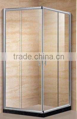 6mm glass square corner cheap shower cabin S6003