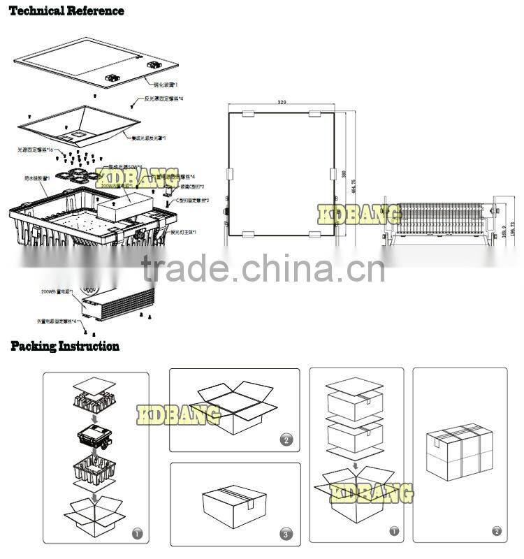 Online market High quality cree 200w led flood light