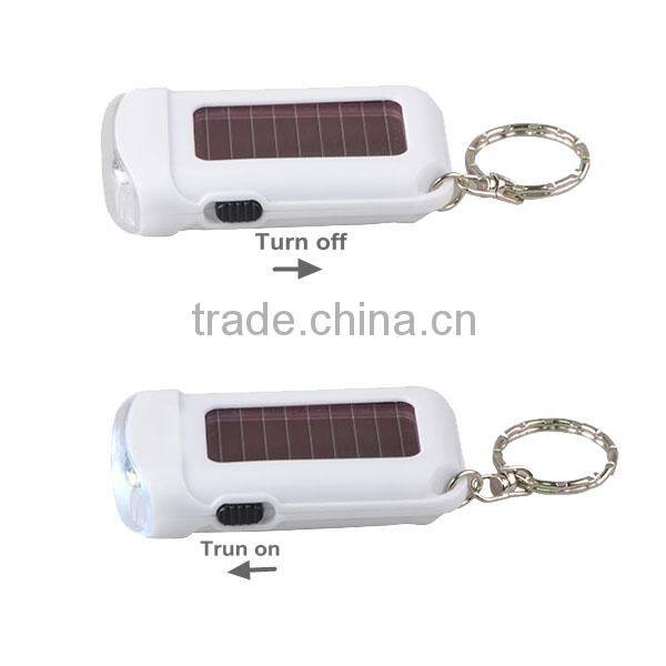 High quality 2 led Mini solar torch Portable Style