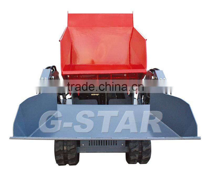 BY800W construction equipments crawler wheelbarrow power barrow