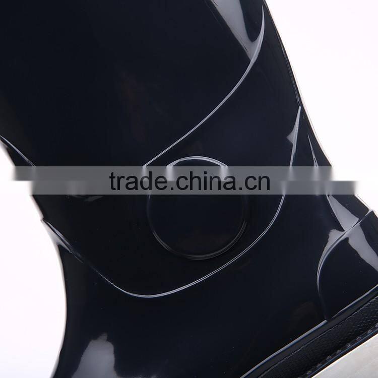 Factory price pure design waterproof pvc rain boots, cheap rain boots
