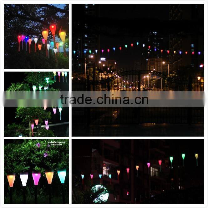 RGB Color Changing Solar Powered LED Light