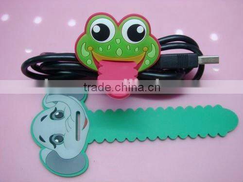 cartoon graphic gifts usb cable holder