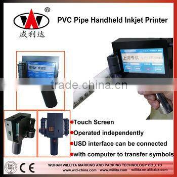 For cable bottle cans packages inkjet printer for pvc