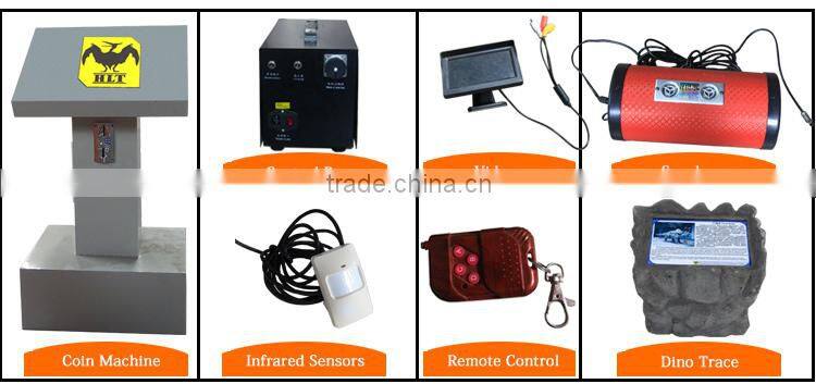 Animatronic rocking dinosaur kids