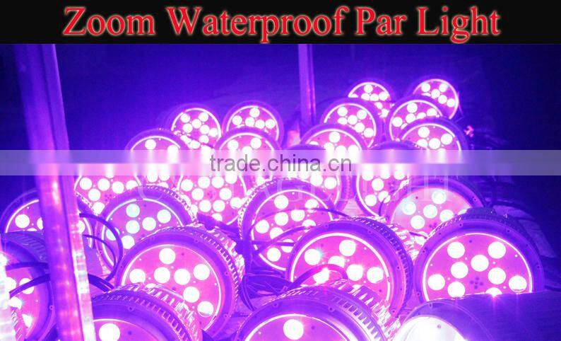Good Bright Waterproof 12pcs 8w Par Led 4in1 Disco Stage Light