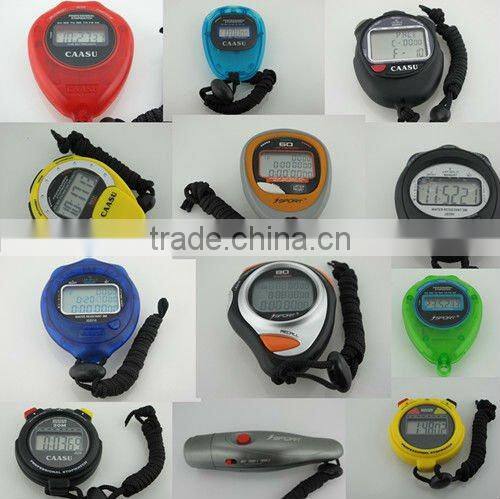 Factory Wholesale Digital Stop Watch Timer with Lanyard