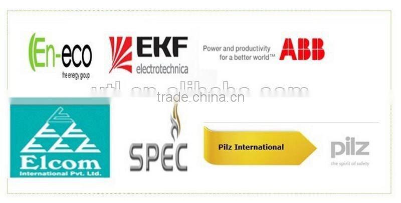 400V 18A DIN Rail Mount Spring Type Terminal Blocks with Rated Section 0.8-1.5mm2