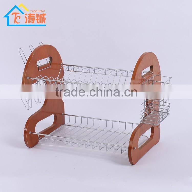 Household 2 layer dish holding rack