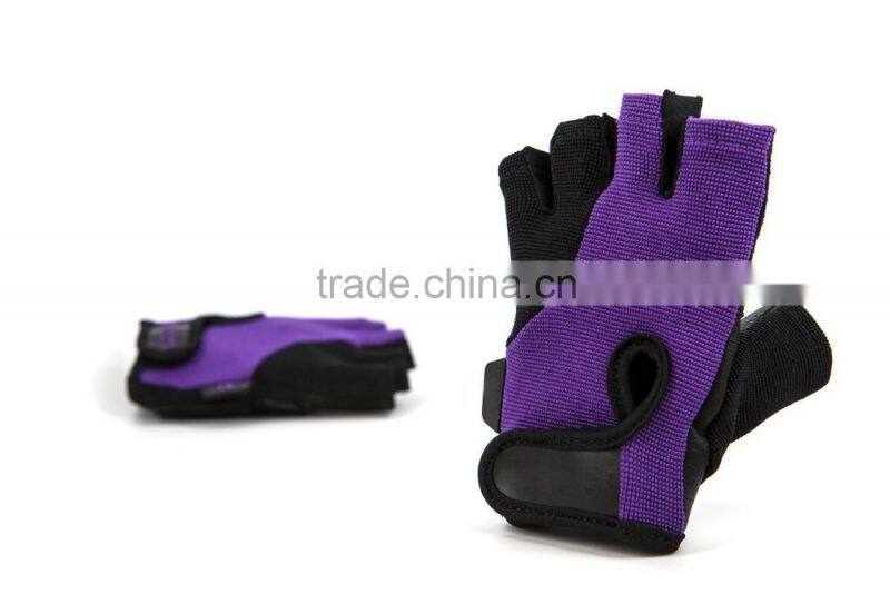 Best Design Leather Palm Protectors Weight Lifting Barbell Grips