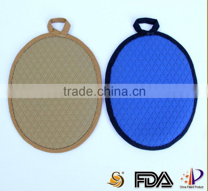 2016 popular Kitchen Cooking heat resistant silicone pot holder support Trade Assurance