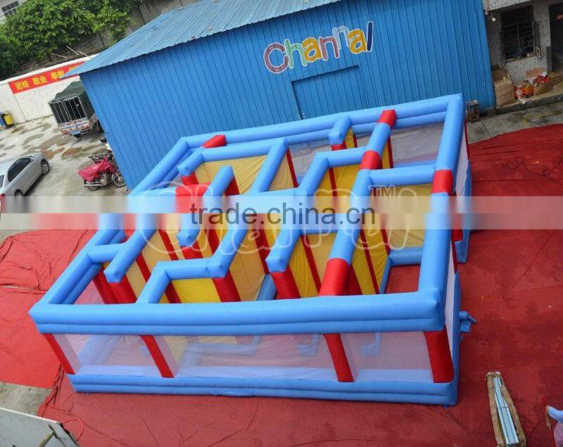 New arrival colorful inflatable maze game for sale, inflatable maze