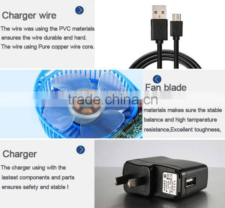 Zyiming hot sell fashionable gift usb fan YM-F98 mini cooling fan with powerful wind